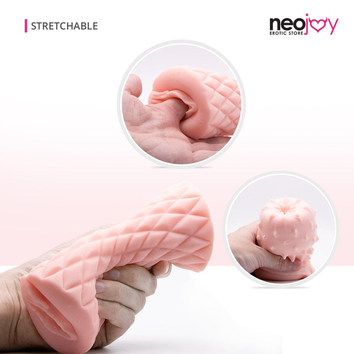 Neojoy Super-Stimulating Stroker - Taschenvagina Masturbator für Männer - Erwachsenenspielzeug für Oralsex-Erlebnisse - weiche Haut - wasserdichtes Sex-Spielzeug für Männer - lucidtoys.de Hand Masturbatoren