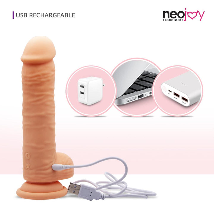 Neojoy - Mr. Vibes Haut hnliche Dong (Hautfarben) - lucidtoys.de Dildos