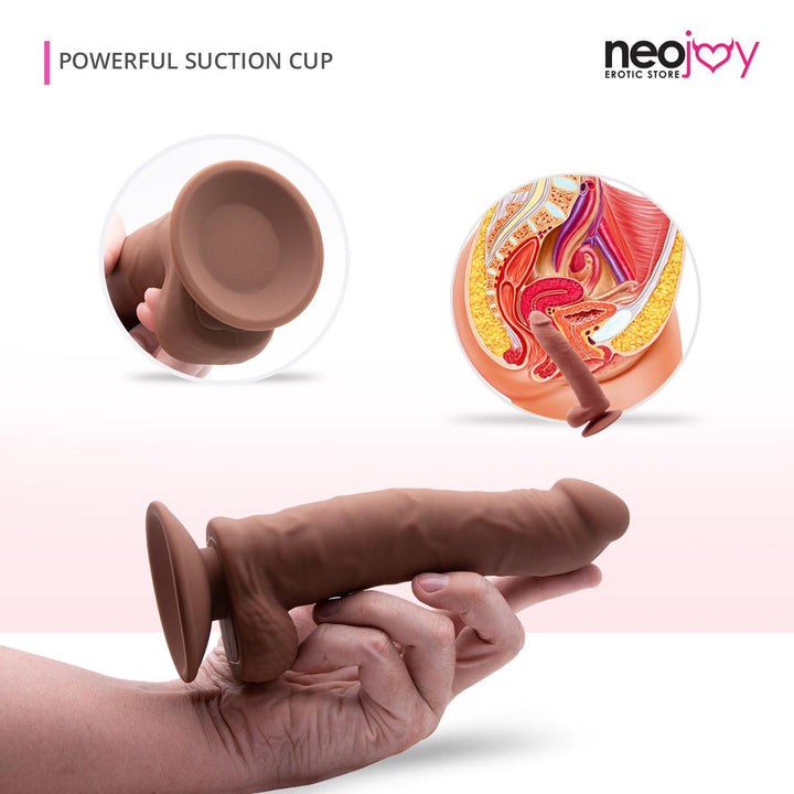 Neojoy - Daydream Realistischer Dildo (Braun) - lucidtoys.de Dildos