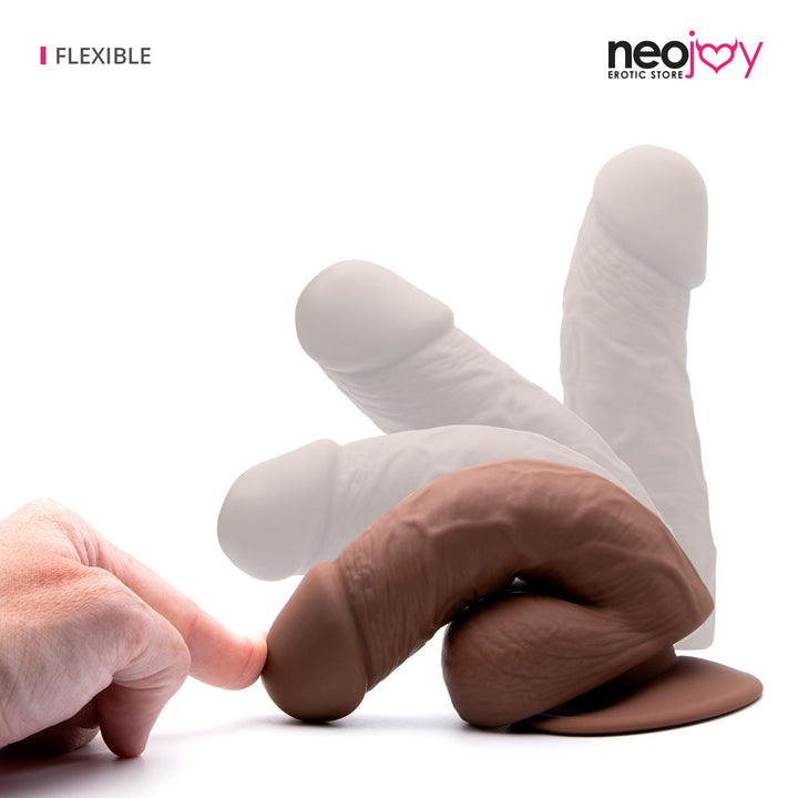 Neojoy - Fill-up Dildo (Braun) - lucidtoys.de Dildos