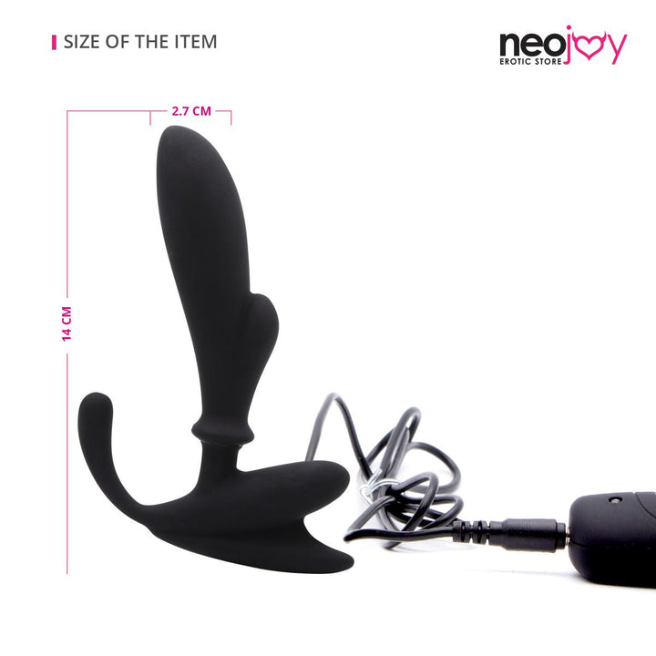 Neojoy - P-Vibes Massageger t (Schwarz) - lucidtoys.de Prostata-Massagegeräte