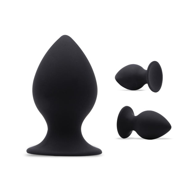 Neojoy Smooth Anal Plug - Großer Butt Plug - Silikon Anal Prober - Großer Prostata Massager - Sexspielzeug für Erwachsene
