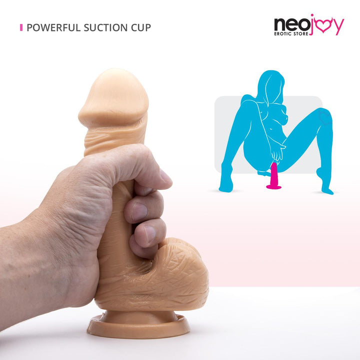 Neojoy - 7,4 "Dicker Penis (Hautfarben) - lucidtoys.de Dildos