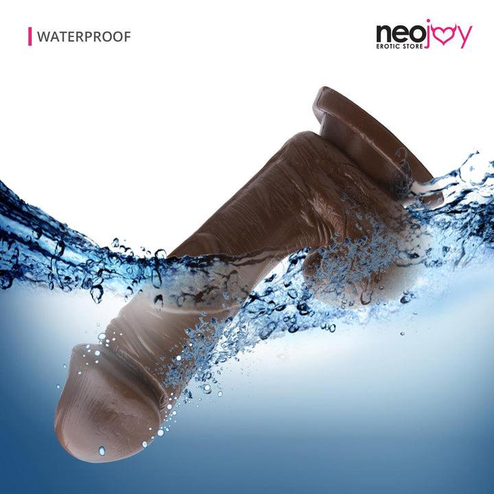Neojoy - 7,4 "Dicker Penis (Braun) - lucidtoys.de Dildos