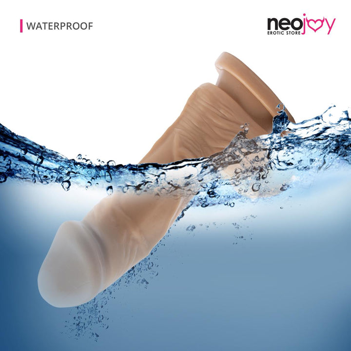 Neojoy - 7.3 "Lebens hnlicher Vibrierender Dildo (Hautfarben) - lucidtoys.de Dildos