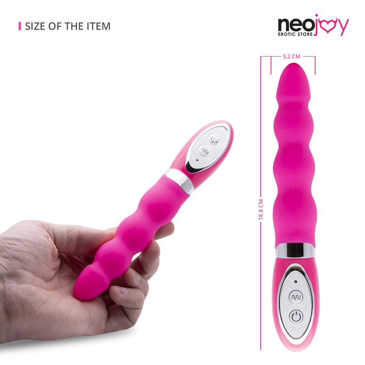 Neojoy - Glatte Perlen Vibe (Rosa) - lucidtoys.de G-Punkt-Vibratoren