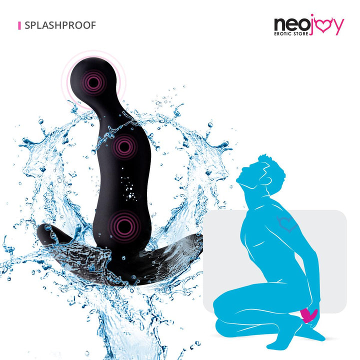 Neojoy - P-Spot ferngesteuerter Stimulator (Schwarz) - lucidtoys.de Prostata-Massagegeräte