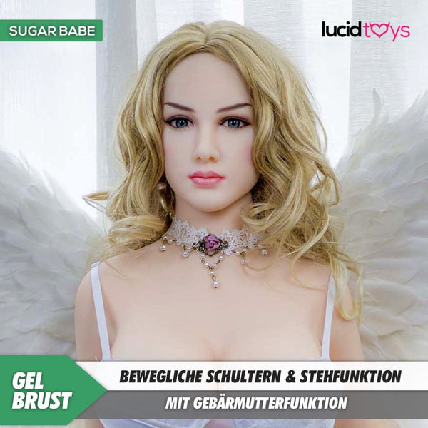 Neodoll Sugar Babe - Eleanora - Realistische Sexpuppe - Uterus - 163cm - Weiß