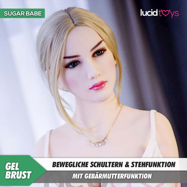 Neodoll Sugar Babe - Leyla - Realistische Sexpuppe - Uterus - 163cm - White