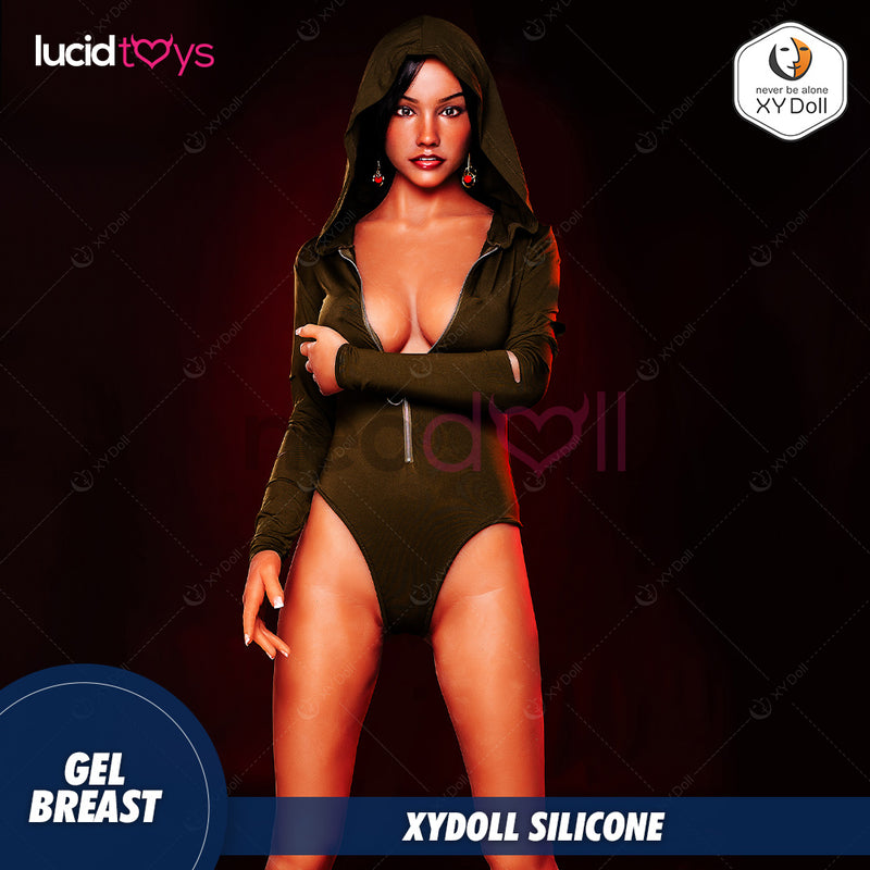 XYDoll - Alma - Silikon-TPE-Hybrid-Sexpuppe - Gel Brust - 170cm- Gebräunt video
