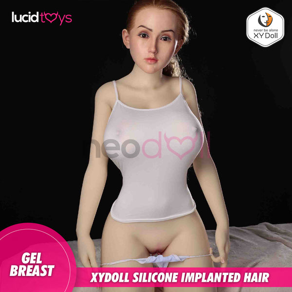 XYDoll - Misa - Silikon-TPE-Hybrid-Sexpuppe - Gel Brust - 161cm- Implantiertes Haar - Natürlich