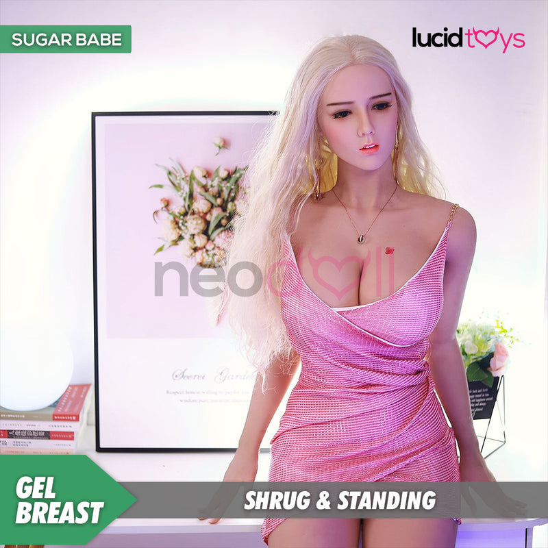 Neodoll Sugar Babe - Arya - Realistische Sexpuppe - Gel-Brust - Uterus -166cm - Natürlich video