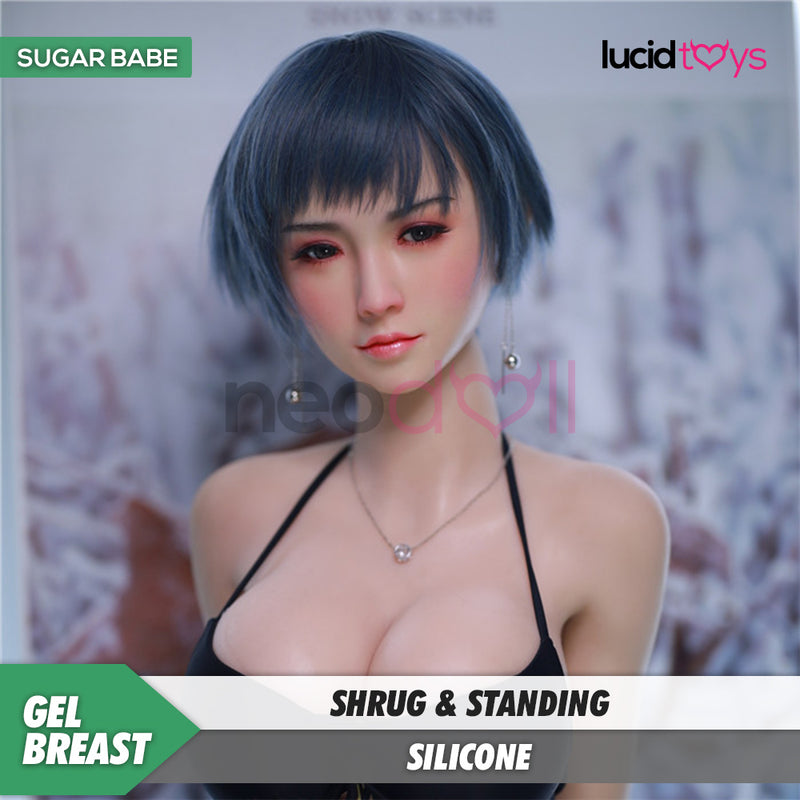 Neodoll Sugar Babe - Katherine - Silikon TPE Hybrid Sexpuppe - Gel Brust - 161 - Silikonfarbe video
