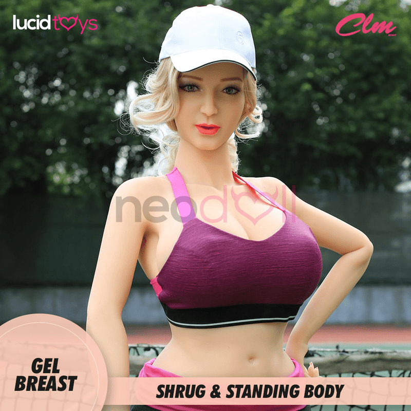 Climax Doll - Raegan - Realistische Sexpuppe - Gel Brust - Fetter Körper - 160cm - Weiß video