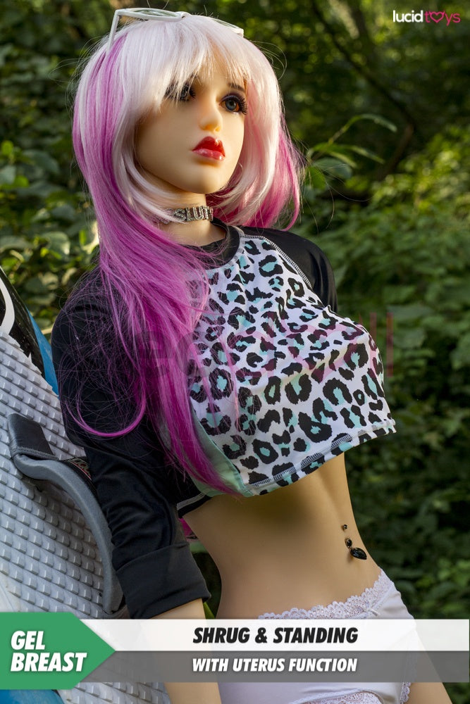 Neodoll Sugar Babe - Karla - Realistische Sexpuppe - Gel Brust - Uterus - 148cm - Natürlich video