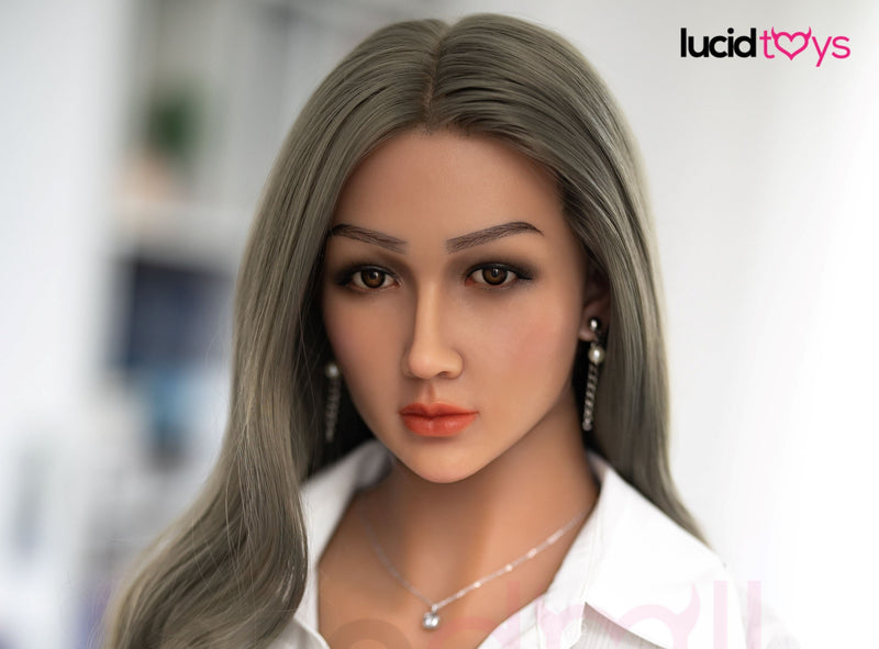 Neodoll Girlfriend Dolls - Sexpuppenkopf - M16-kompatibel - Braun video