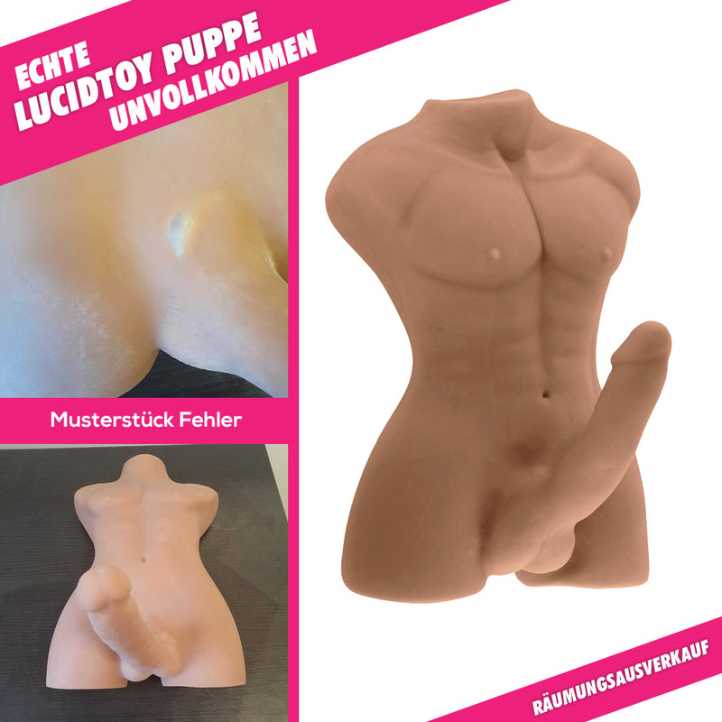 Restposten RF223 - Marksman männliche Sexpuppe (lateinische Farbe) 8,9 kg video
