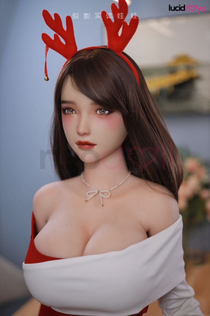 Neodoll Sugar Babe - Peach- Silikon-Sexpuppenkopf - Silikonfarbe video