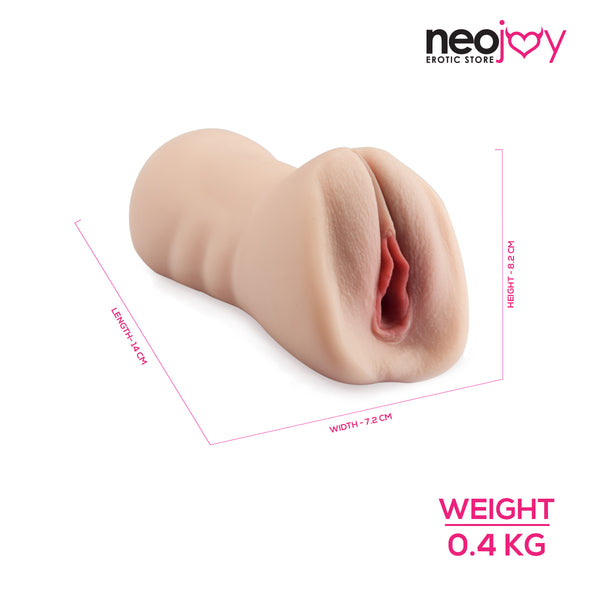 Neojoy Tasche pussy TPE Realistische Vagina & Arsch - Fleisch Weiß