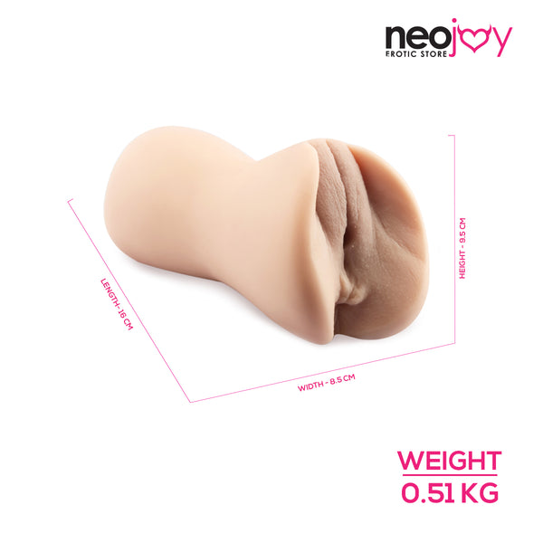 Neojoy Tasche pussy TPE Realistische Vagina & Arsch - Fleisch Weiß