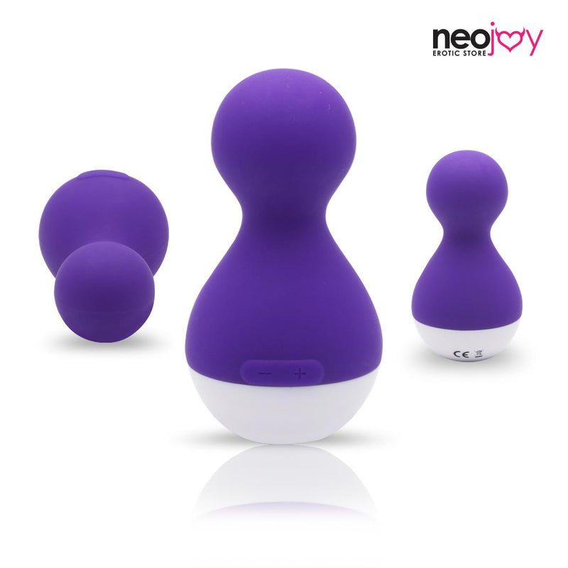 NeoJoy 7 Function Breast-Clitoris Stimulator - Purple video