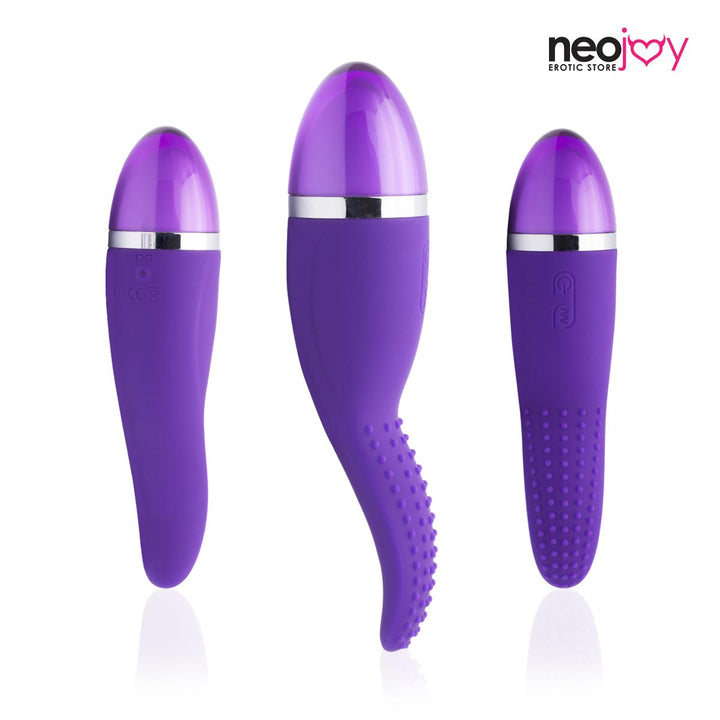 NeoJoy Klitorale Touch - Lila | 9 Funktionen klitorale Stimulator | USB Wiederaufladbar Massagegerät | Klitoris, Brust und Vagina Stimulation | Dildo | Sexspielzeug