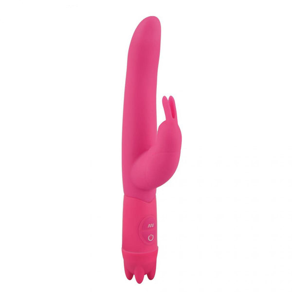 Neojoy Rabbit Vibe Stick Pink - Doppelte Stimulation - 10 Geschwindigkeiten und Muster Rasender Rabbit Masturbator - G-Punkt und Klitoris Vibrator - Sex-Spielzeug für Frauen