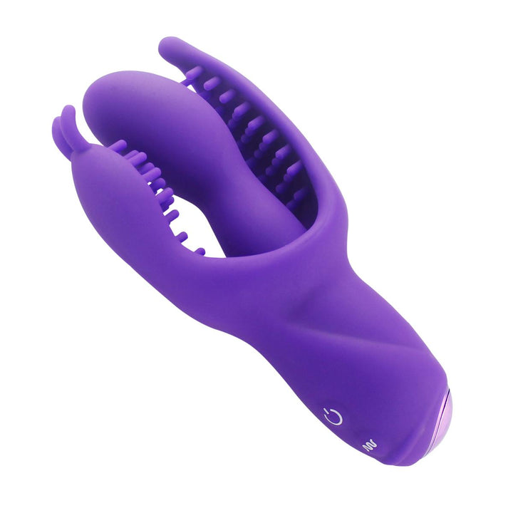 Neojoy G-Punkt Klitoris Stimulator Lila - Doppelte Stimulation - 10 Geschwindigkeiten und Muster Massager - G-Punkt und Klitoris Masturbator - Silikon Vibrator - Sex-Spielzeug für Frauen - lucidtoys.de G-Punkt-Vibratoren