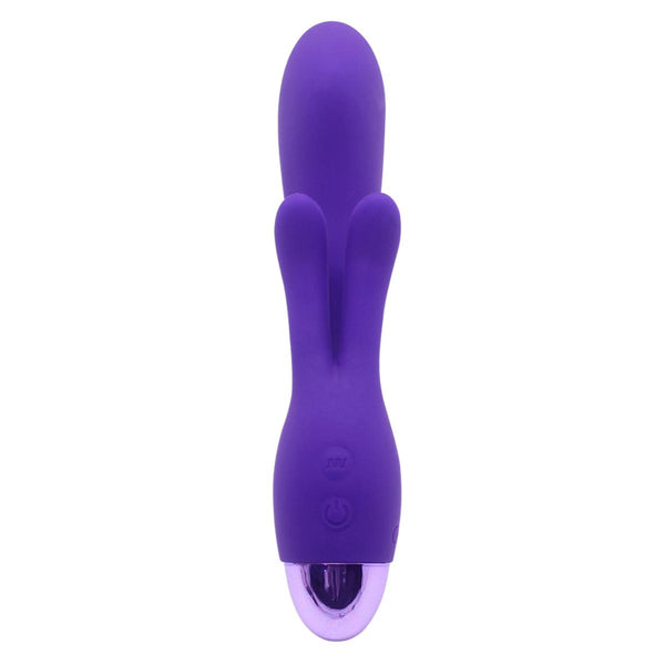 Neojoy G-Punkt Clit Vibe Lila - Silikon Hasenohren für die Stimulation der Klitoris - per USB wiederaufladbar 10 Geschwindigkeiten und Muster Wilder Hase Masturbator - G-Punkt und Klitoris Vibrator - Sex-Spielzeug für Frauen