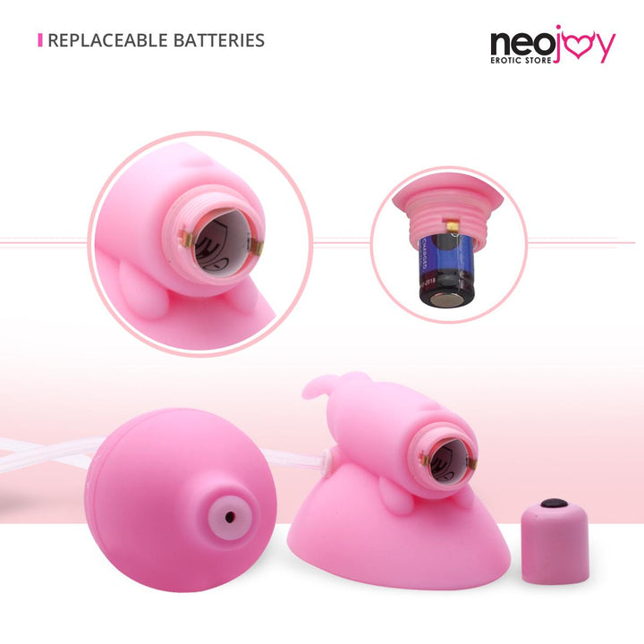 Neojoy Vibrierende Vaginapumpe - 10 Geschwindigkeiten Clitoral Stimulator - Silikon Klitoris Vibrator - Sex-Spielzeug für Frauen - Sex Masturbator - lucidtoys.de Klitoris Vibratoren