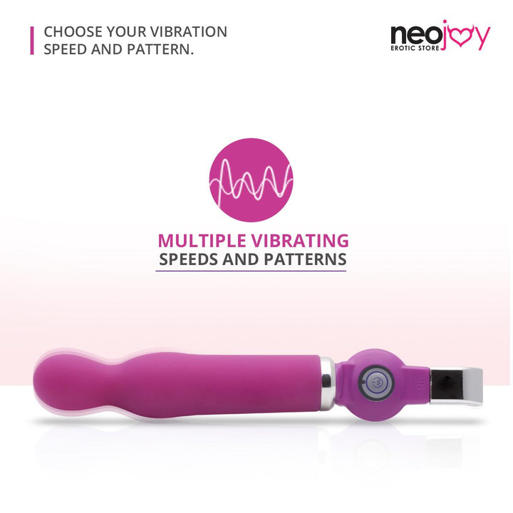 Neojoy 20 Funktionen G-vibe Pink - Silikon Zauberstab Massager - USB Wiederaufladbare G-Punkt Vibrator - Klitoris Stimulation Masturbator - Sex-Spielzeug für die Frau - lucidtoys.de G-Punkt-Vibratoren