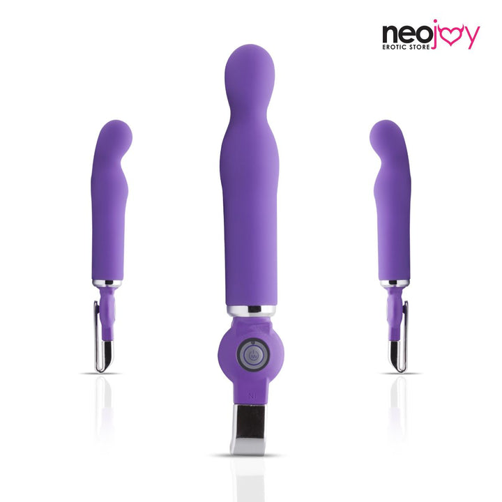 Neojoy 20 Funktionen G-vibe Lila - Silikon Zauberstab Massager - USB Wiederaufladbare G-Punkt Vibrator - Klitoris Stimulation Masturbator - Sex-Spielzeug für die Frau