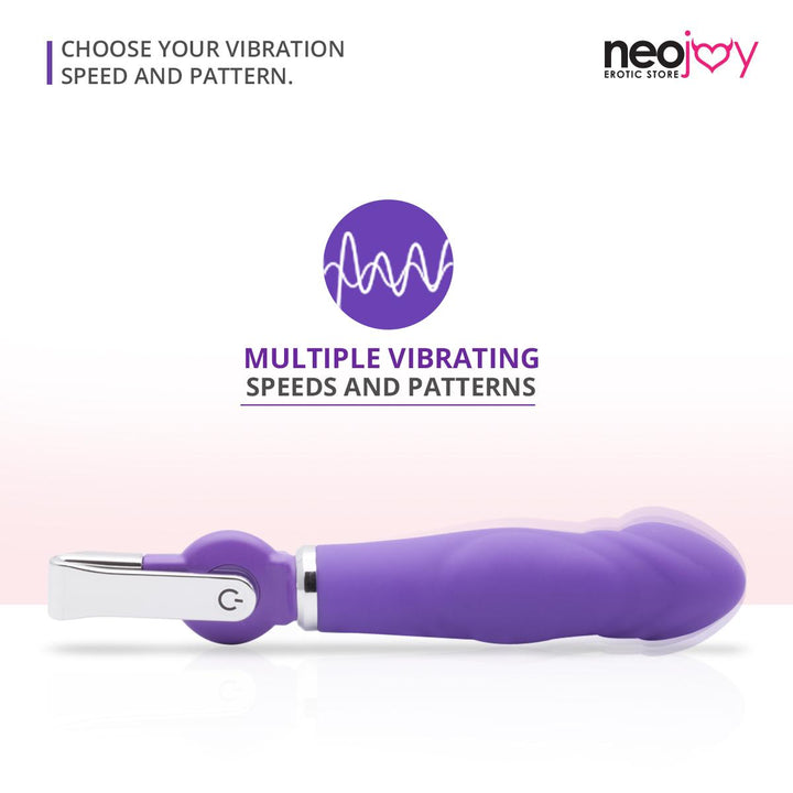 Neojoy 20 Funktionen Penis Vibrator Lila- Silikon Zauberstab Massager - USB Wiederaufladbare G-Punkt Vibrator - Klitoris Stimulation Masturbator - Sex-Spielzeug für die Frau - lucidtoys.de G-Punkt-Vibratoren