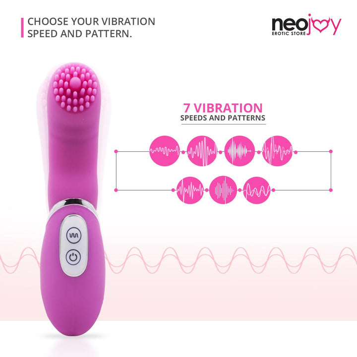 Neojoy Clitoral Stimulator - Silikon-Massagegerät mit weichen Kitzler - Nippel und Klitoris Masturbator - weich und wasserdicht Frauen Sex-Spielzeug - lucidtoys.de Klitoris Vibratoren
