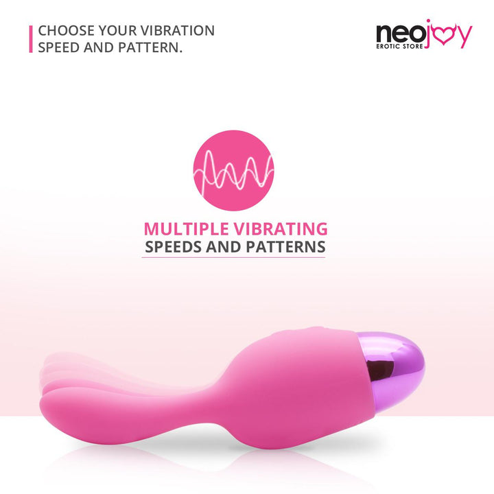 Neojoy Naughty Bunny Vibrator Pink - Silikon Hasenohren für die klitorale Stimulation - 10 Funktionen G-Punkt Vibrator - lucidtoys.de Klitoris Vibratoren