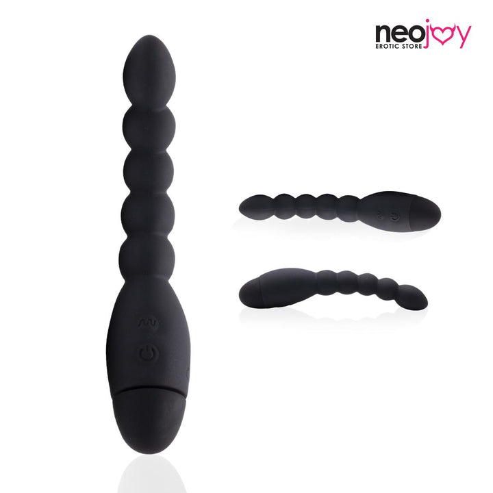 Neojoy Silikon Perlen Prober - Flexible Analkugeln - Butt Plug für Anfänger - Anal Prober - Prostata Massager - Wasserdichtes Sexspielzeug