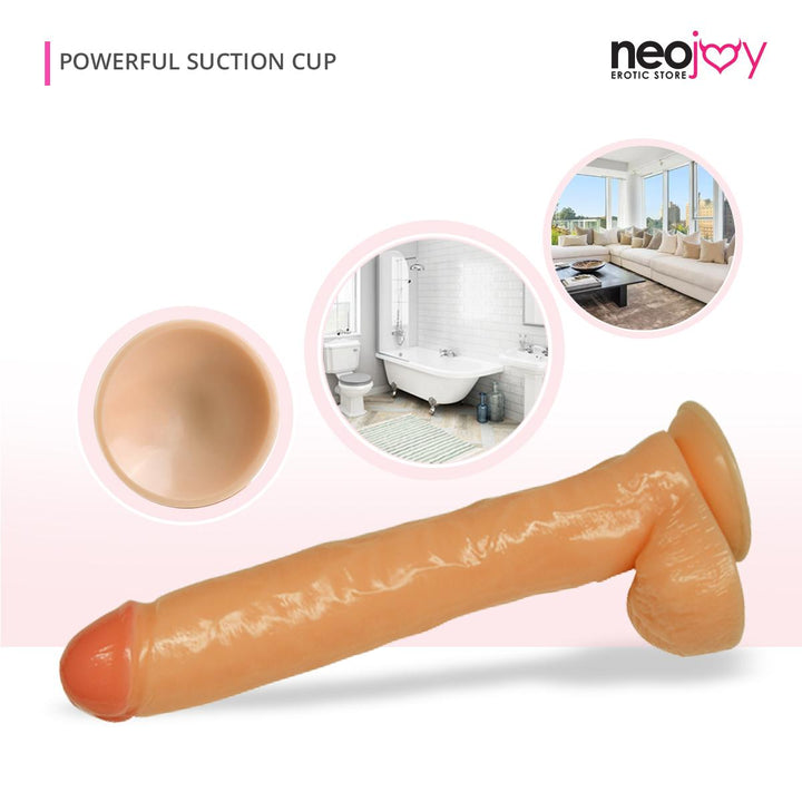 Neojoy 33 cm Super Dildo - Realistischer Penis - lucidtoys.de Dildos