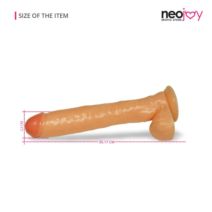 Neojoy 33 cm Super Dildo - Realistischer Penis - lucidtoys.de Dildos