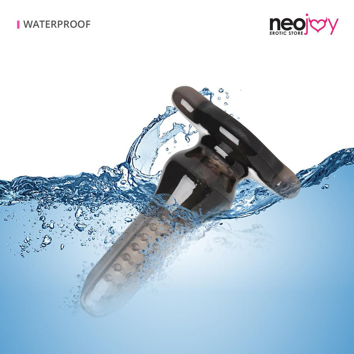 Neojoy Clear Butt Plug - Weicher Silikon Prober zur analen Stimulation und Prostata Massage - Wasserdichter Unisex Anal Prober für Fortgeschrittene - Sexspielzeug für Erwachsene - lucidtoys.de Butt Plugs