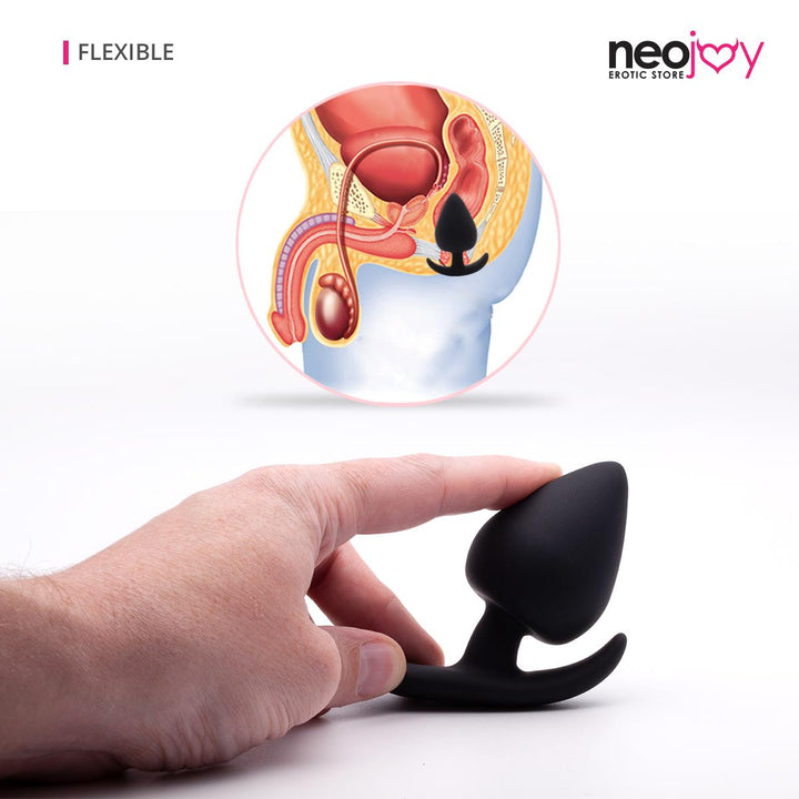 Neojoy Schlanker Anfänger Anal Plug - Weicher Silikon Prober zur analen Stimulation und Prostata Massage - Wasserdichter Unisex Anal P-Punkt Prober für Einsteiger - Medium Size - Sexspielzeug für Erwachsene - lucidtoys.de Butt Plugs