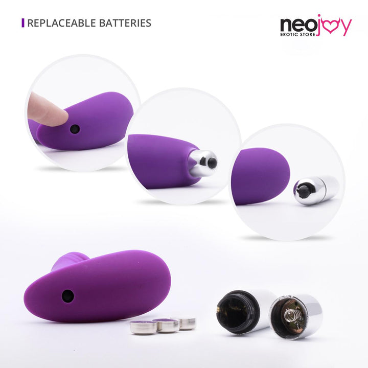 Neojoy Vibrating P-Punkt Massager - G-Punkt und Prostata Massager, mit Klitoris Ticklern - Realistische Form und Eichelspitze - Anal Dildo prober - Unisex - Sexspielzeug für Erwachsene - lucidtoys.de Prostata-Massagegeräte