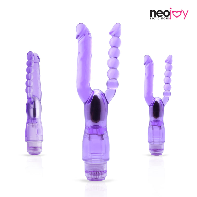 Neojoy - Dual Penetrator Vibrator (lila) video
