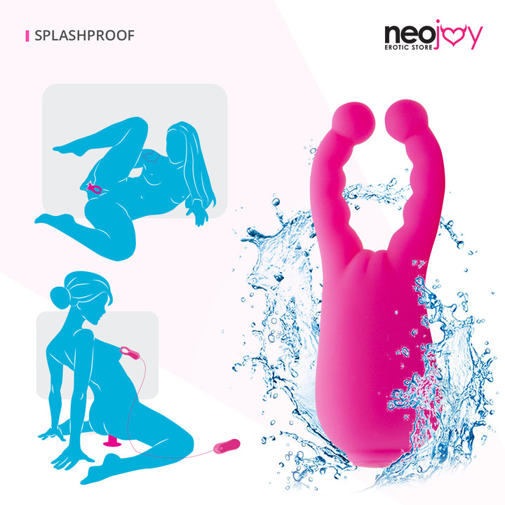 Neojoy Multi-Vibes Pink Stimulator Nippel - Klitoris Vibrator - Kleiner Silikon Massager für Anfänger - lucidtoys.de Klitoris Vibratoren