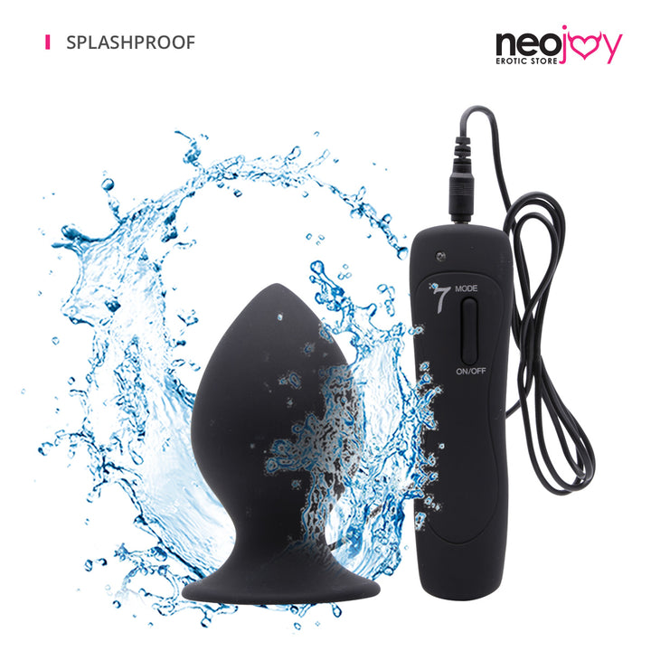 Neojoy Vibrating Smooth Anal Plug - Butt Plug Vibrator - lucidtoys.de Butt Plugs