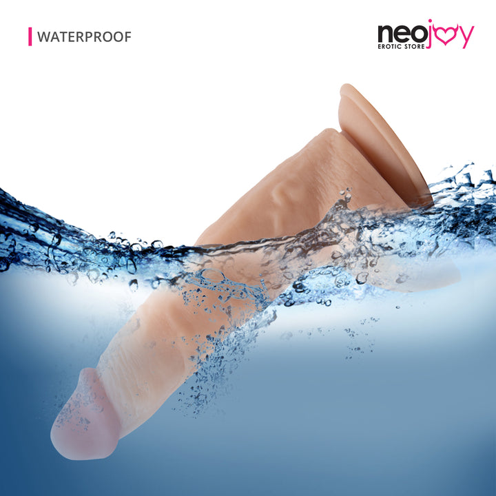 Neojoy 25,4cm Silent Lover - Hautfarben - Realistischer Dildo - lucidtoys.de Dildos