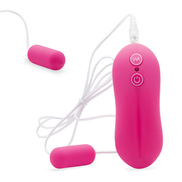 Neojoy Controlled Vibes Bullet - Klitoris G-Punkt Vibrator - Weiches Vibrationsmassagegerät für Anfänger - Sexspielzeug für Frauen mit Fernbedienung