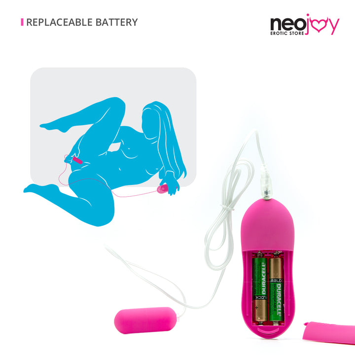 Neojoy Controlled Vibes Bullet - Klitoris G-Punkt Vibrator - Weiches Vibrationsmassagegerät für Anfänger - lucidtoys.de Mini Vibrator