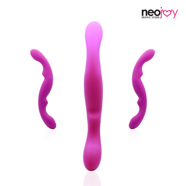 Neojoy Silicone Double Dildo Pink