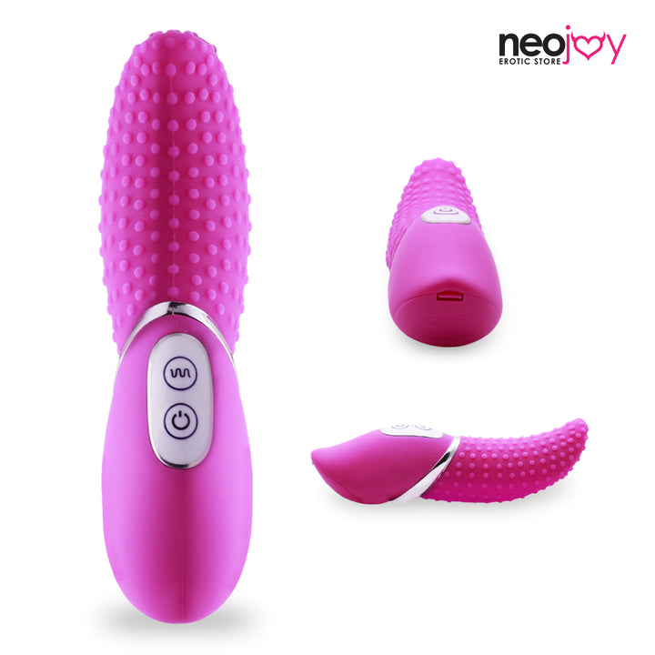 Neojoy Tongue Vibe - Silikon Massager - Wasserdichter G-Punkt Klitoris Stimulator - Nipple und Klitoris Masturbator - Frauen Sex Spielzeug