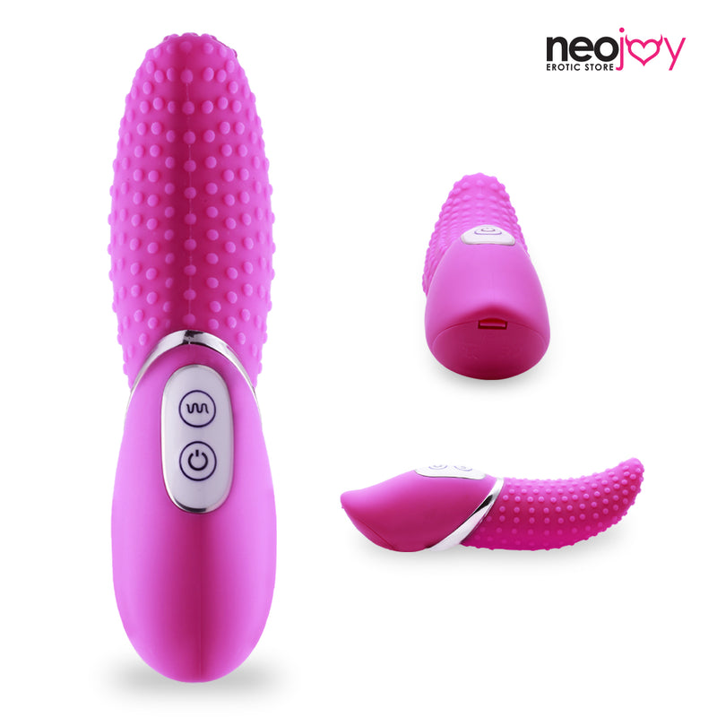 Neojoy Tongue Vibe Silikonklitorisvibrator mit 7 Gängen - Pink video